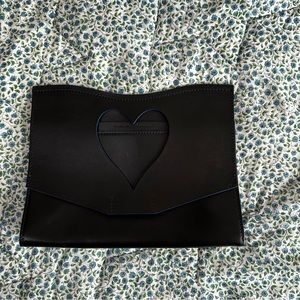 Proenza Schouler Cut Out Curl Leather Clutch